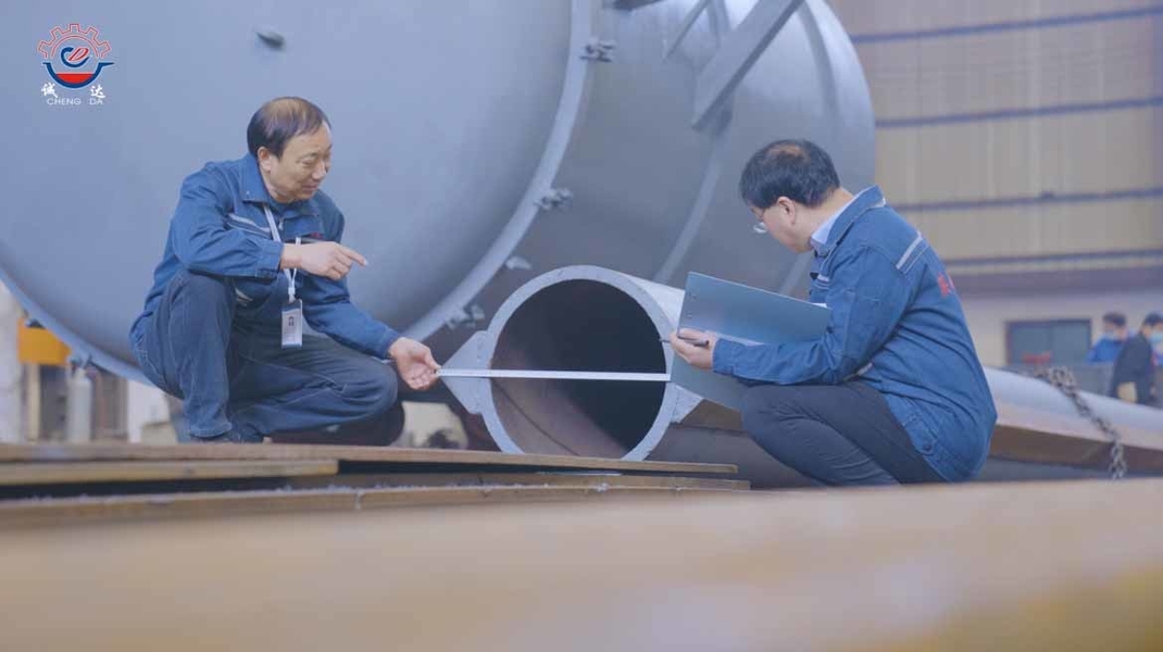 Shaanxi CHENGDA Industry Furnace MAKE Co., Ltd. निर्माता उत्पादन लाइन