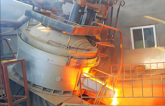 New Energy-saving DC Electric Arc Furnace