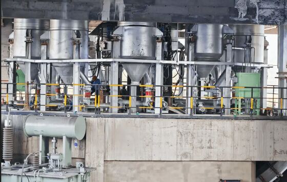 36,000 kVA उच्च-टाइटेनियम स्लैग उत्पादन के लिए बंद सील प्रकार के साथ डीसी टाइटेनियम स्लैग गलाने वाली भट्टी