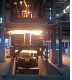 फेरोक्रोमियम उत्पादन के लिए 60T फेरो एलोय धातु परिष्करण भट्ठी