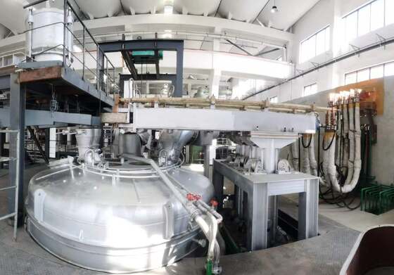 इलेक्ट्रोप्लेटिंग स्लज इलेक्ट्रिक फर्नेस 3000kVA डीसी आर्क स्मेल्टिंग खतरनाक अपशिष्ट उपचार संयंत्र