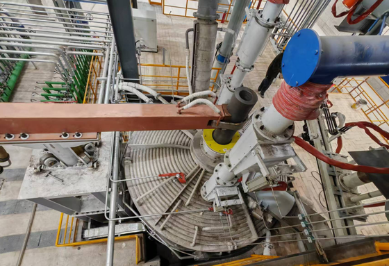डीसी इलेक्ट्रिक आर्क फर्नेस 5000kVA इलेक्ट्रोप्लेटिंग स्लज स्मेल्टिंग भारी धातु रिकवरी उपकरण